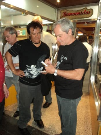 Con Víctor Heredia